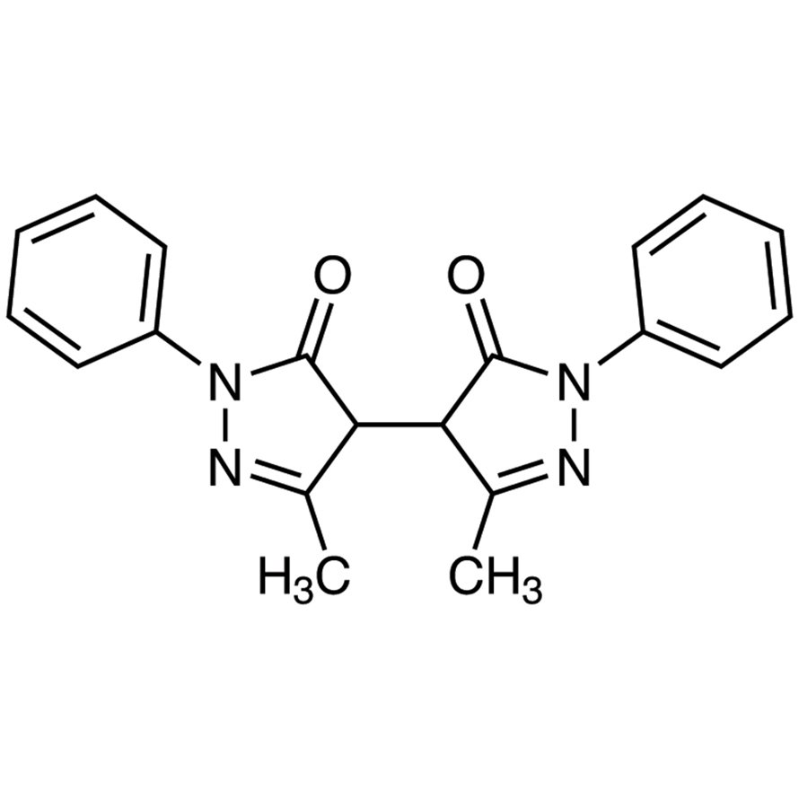 Bis(3-methyl-1-phenyl-5-pyrazolone) [for Determination of CN, Vitamin B12, etc] >97.0%(T) - CAS 7477-67-0