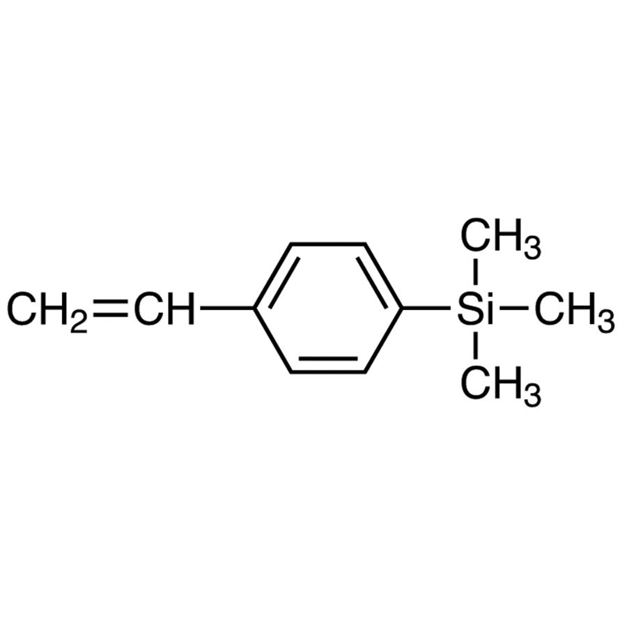 Trimethyl(4-vinylphenyl)silane (stabilized with TBC) >95.0%(GC) - CAS 1009-43-4