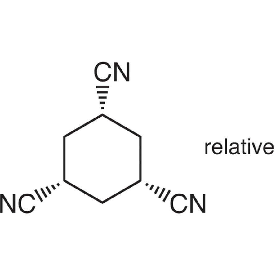 (1α,3α,5α)-1,3,5-Cyclohexanetricarbonitrile >98.0%(GC) - CAS 168280-46-4