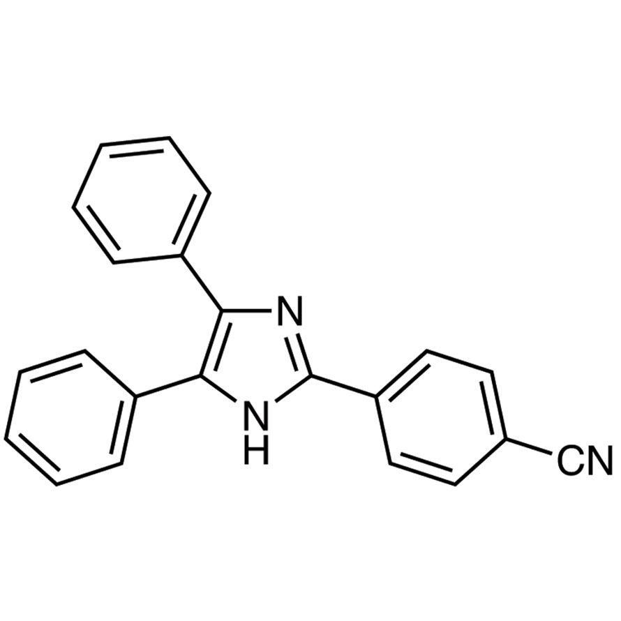 4-(4,5-Diphenyl-1H-imidazol-2-yl)benzonitrile >98.0%(T)(HPLC) - CAS 29898-72-4