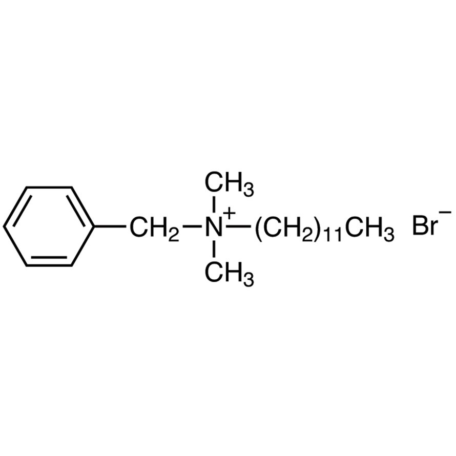 Benzyldodecyldimethylammonium Bromide >97.0%(T) - CAS 7281-04-1