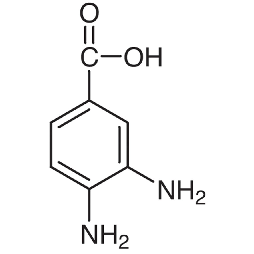 3,4-Diaminobenzoic Acid  - CAS 619-05-6