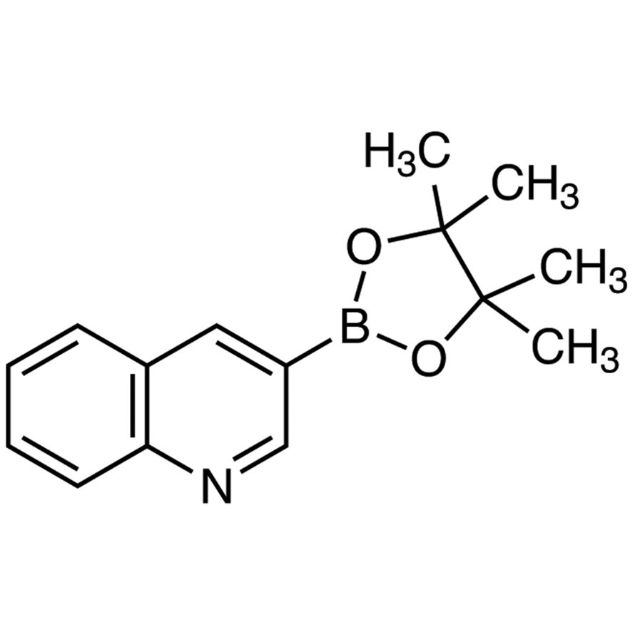 3-(4,4,5,5-Tetramethyl-1,3,2-dioxaborolan-2-yl)quinoline >98.0%(GC)(T) - CAS 171364-85-5