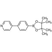4-[4-(4,4,5,5-Tetramethyl-1,3,2-dioxaborolan-2-yl)phenyl]pyridine >98.0%(GC)(T) - CAS 1009033-87-7