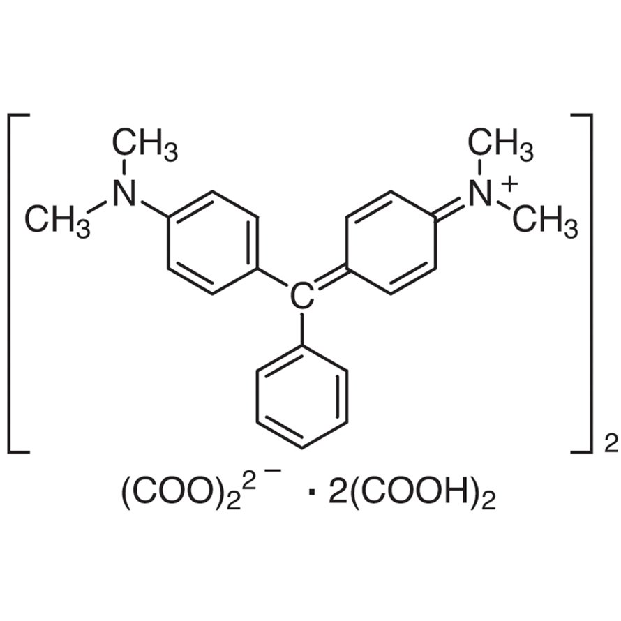 Malachite Green, Oxalate [Sensitive spectrophotometric reagent for PO4] >95.0%(T) - CAS 2437-29-8