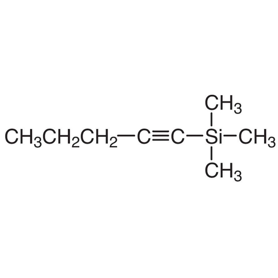 1-(Trimethylsilyl)-1-pentyne >98.0%(GC) - CAS 18270-17-2