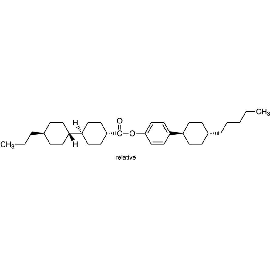 4-(trans-4-Pentylcyclohexyl)phenyl (trans,trans)-4'-Propyl-[1,1'-bi(cyclohexane)]-4-carboxylate >98.0%(GC) - CAS 131790-57-3