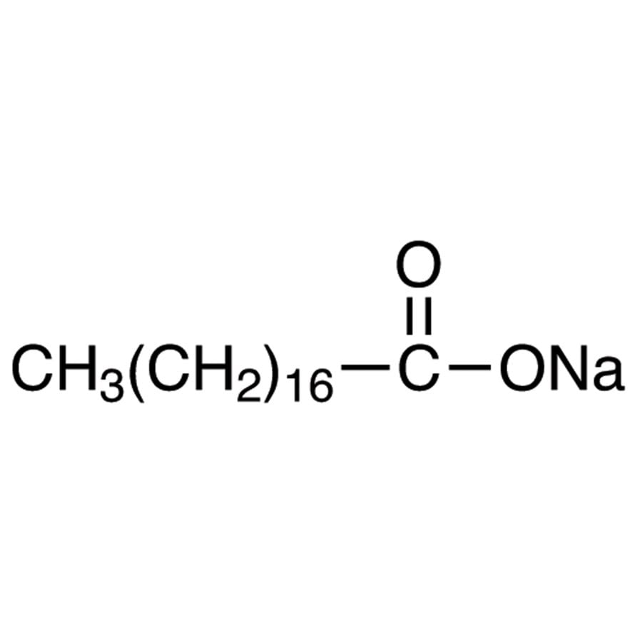 Sodium Stearate >97.0%(T) - CAS 822-16-2