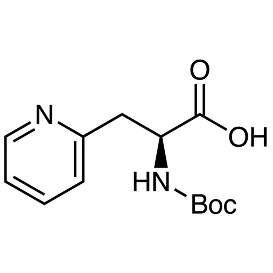 N-(tert-Butoxycarbonyl)-3-(2-pyridyl)-L-alanine >98.0%(T)(HPLC) - CAS 71239-85-5