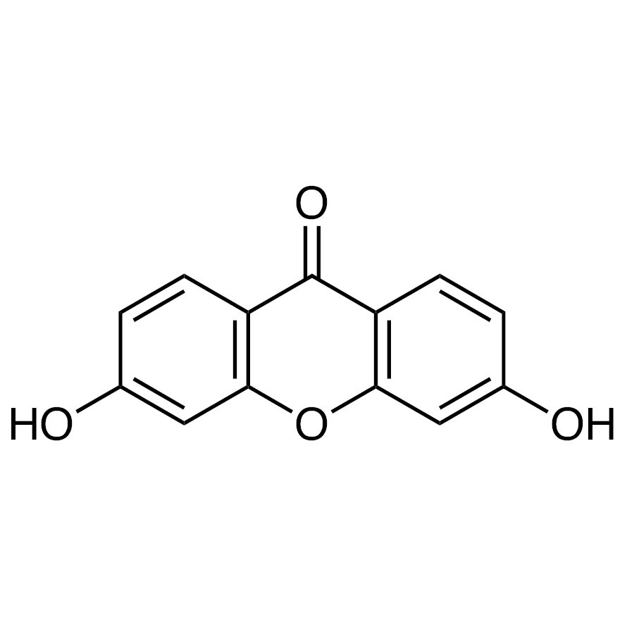 3,6-Dihydroxy-9H-xanthen-9-one >98.0%(T)(HPLC) - CAS 1214-24-0