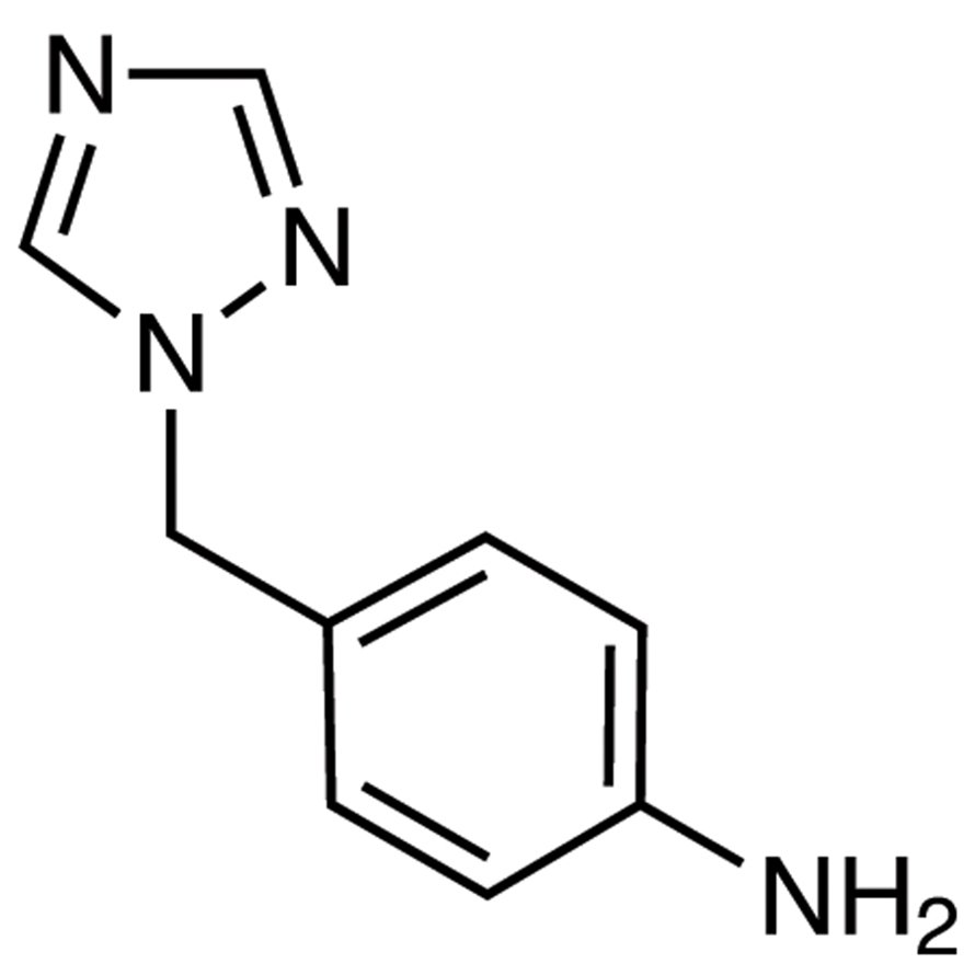 4-(1,2,4-Triazol-1-ylmethyl)aniline >98.0%(GC)(T) - CAS 119192-10-8