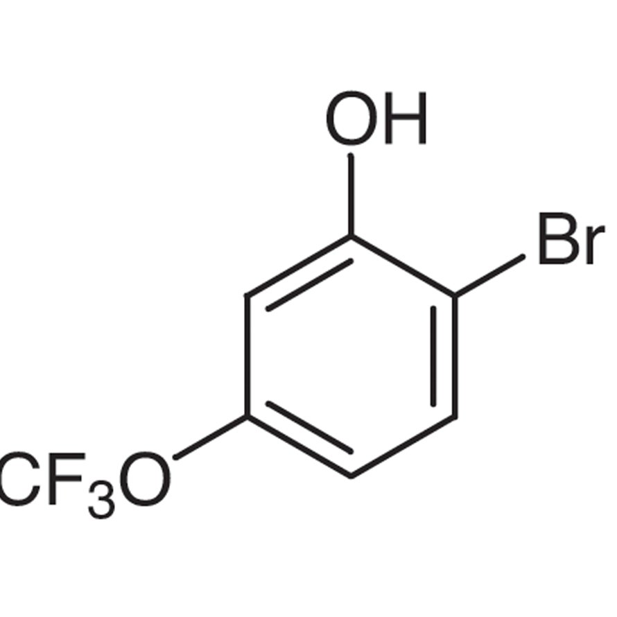 2-Bromo-5-(trifluoromethoxy)phenol >98.0%(GC)(T) - CAS 205371-26-2