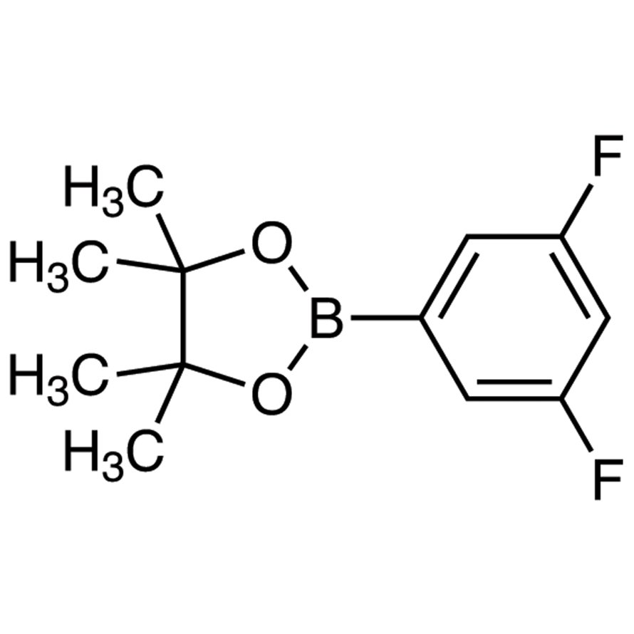 2-(3,5-Difluorophenyl)-4,4,5,5-tetramethyl-1,3,2-dioxaborolane >98.0%(GC)(T) - CAS 863868-36-4