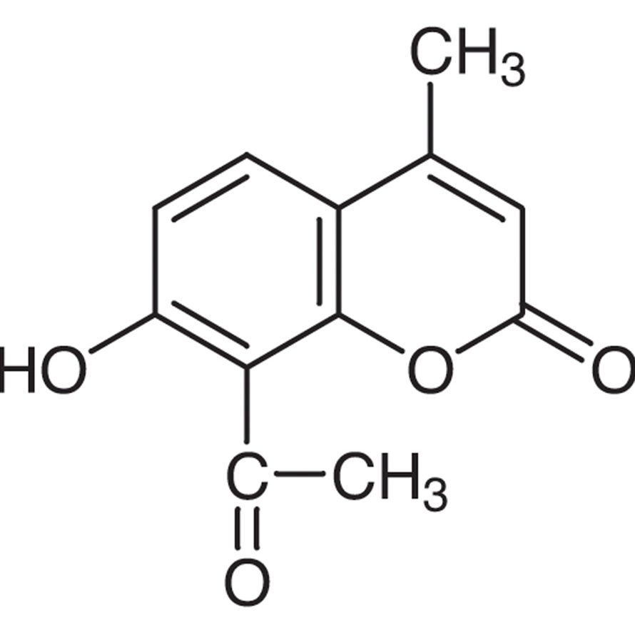8-Acetyl-7-hydroxy-4-methylcoumarin >98.0%(GC) - CAS 2555-29-5