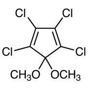 5,5-Dimethoxy-1,2,3,4-tetrachlorocyclopentadiene >95.0%(GC) - CAS 2207-27-4