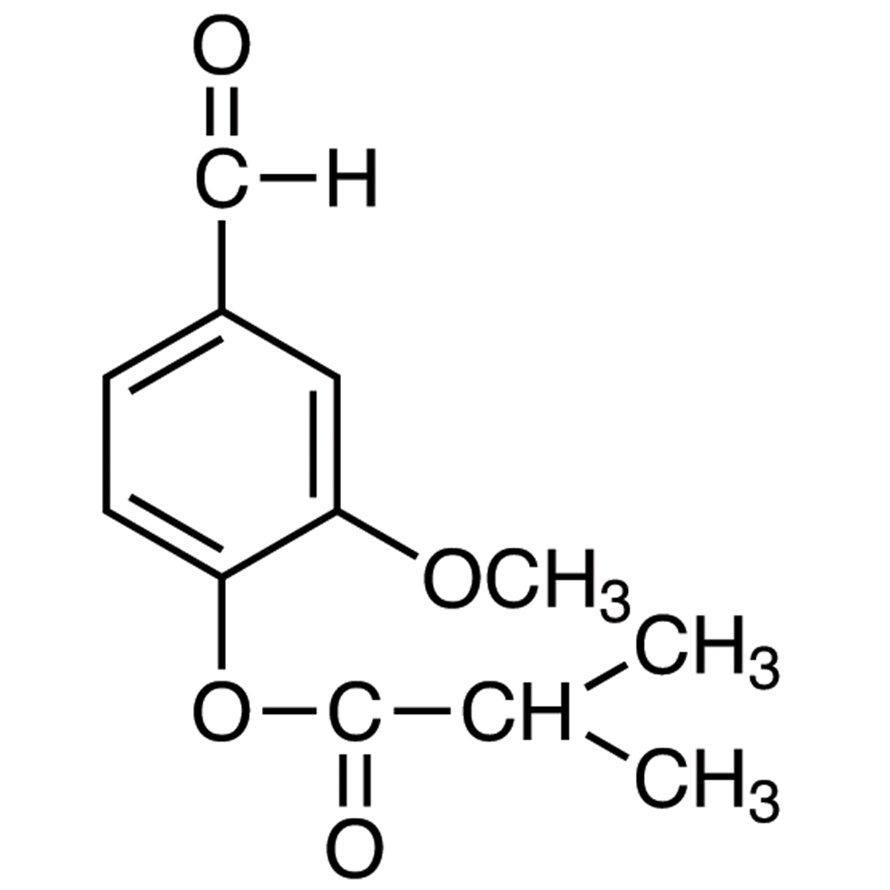 Vanillin Isobutyrate >98.0%(GC) - CAS 20665-85-4