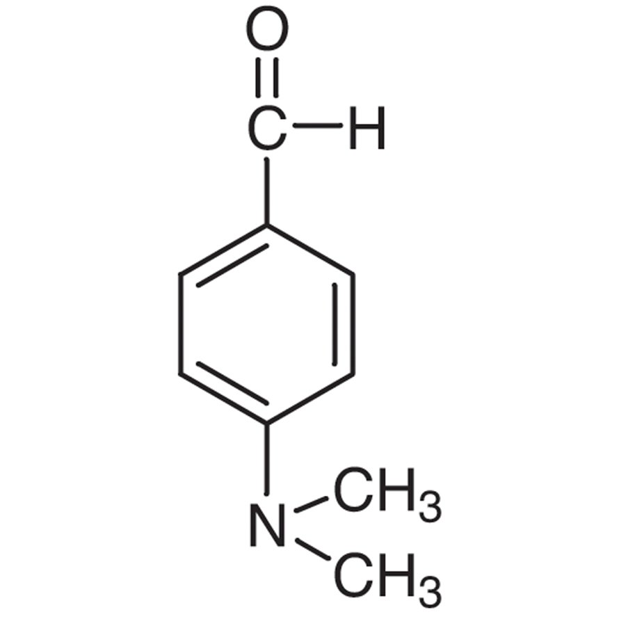 4-Dimethylaminobenzaldehyde >98.0%(GC)(T) - CAS 100-10-7