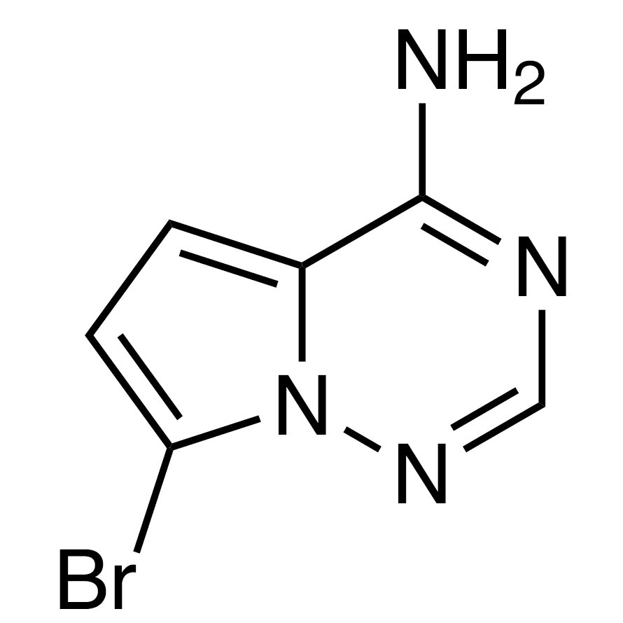 7-Bromopyrrolo[2,1-f][1,2,4]triazin-4-amine >95.0%(GC)(T) - CAS 937046-98-5