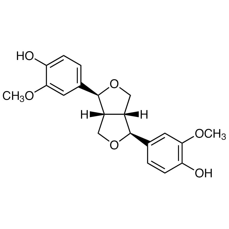 (+)-Pinoresinol >98.0%(GC) - CAS 487-36-5