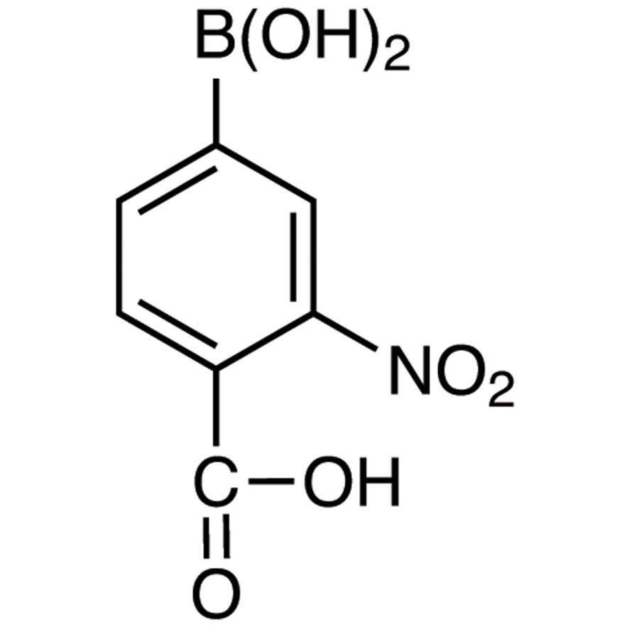 4-Carboxy-3-nitrophenylboronic Acid (contains varying amounts of Anhydride)  - CAS 80500-28-3