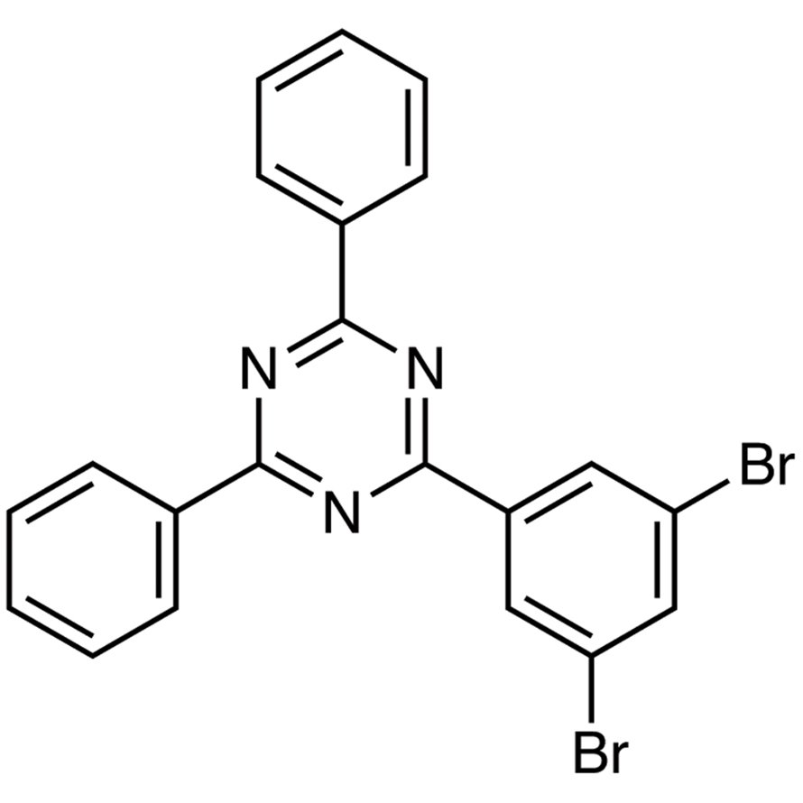 2-(3,5-Dibromophenyl)-4,6-diphenyl-1,3,5-triazine >98.0%(HPLC)(N) - CAS 1073062-59-5