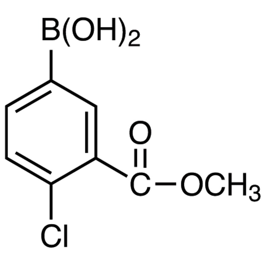 4-Chloro-3-(methoxycarbonyl)phenylboronic Acid (contains varying amounts of Anhydride) >97.0%(T) - CAS 874219-45-1