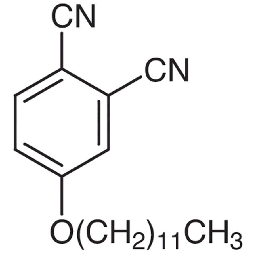4-Dodecyloxyphthalonitrile >99.0%(GC) - CAS 161082-75-3