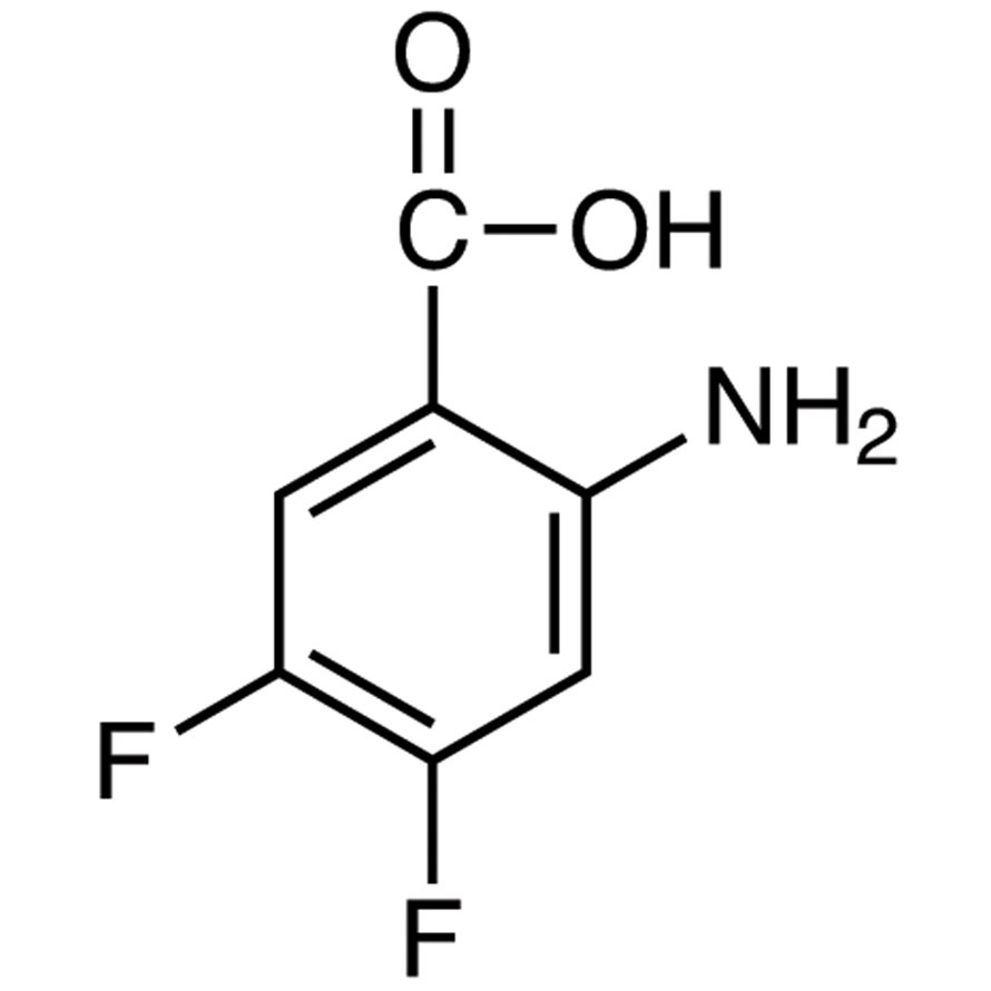 4,5-Difluoroanthranilic Acid >98.0%(T)(HPLC) - CAS 83506-93-8