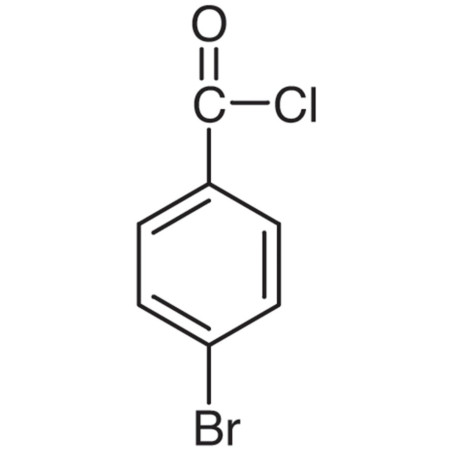 4-Bromobenzoyl Chloride >98.0%(GC)(T) - CAS 586-75-4
