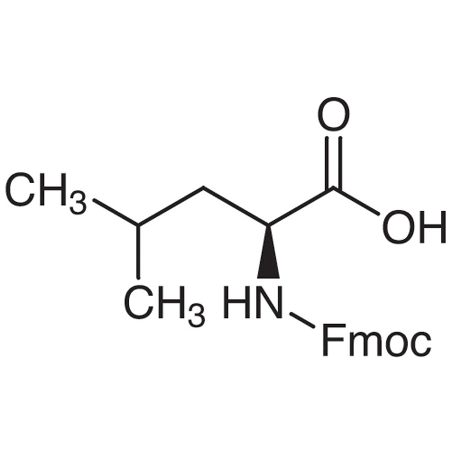 N-[(9H-Fluoren-9-ylmethoxy)carbonyl]-L-leucine >98.0%(T)(HPLC) - CAS 35661-60-0