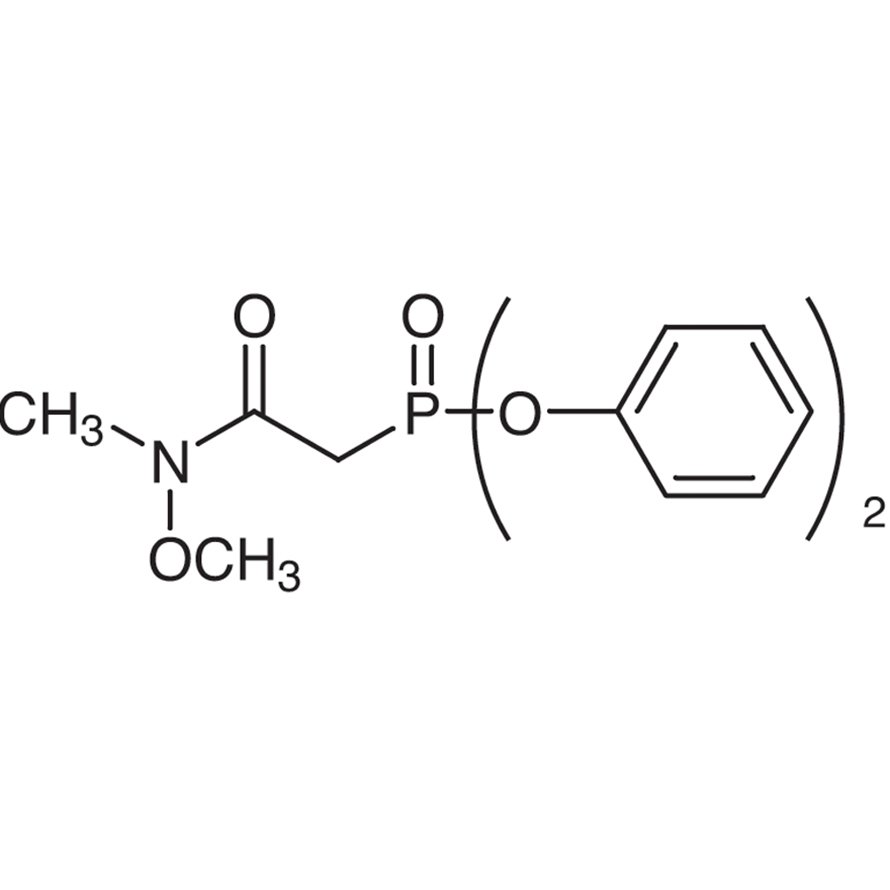Diphenyl (N-Methoxy-N-methylcarbamoylmethyl)phosphonate >95.0%(GC) - CAS 367508-01-8