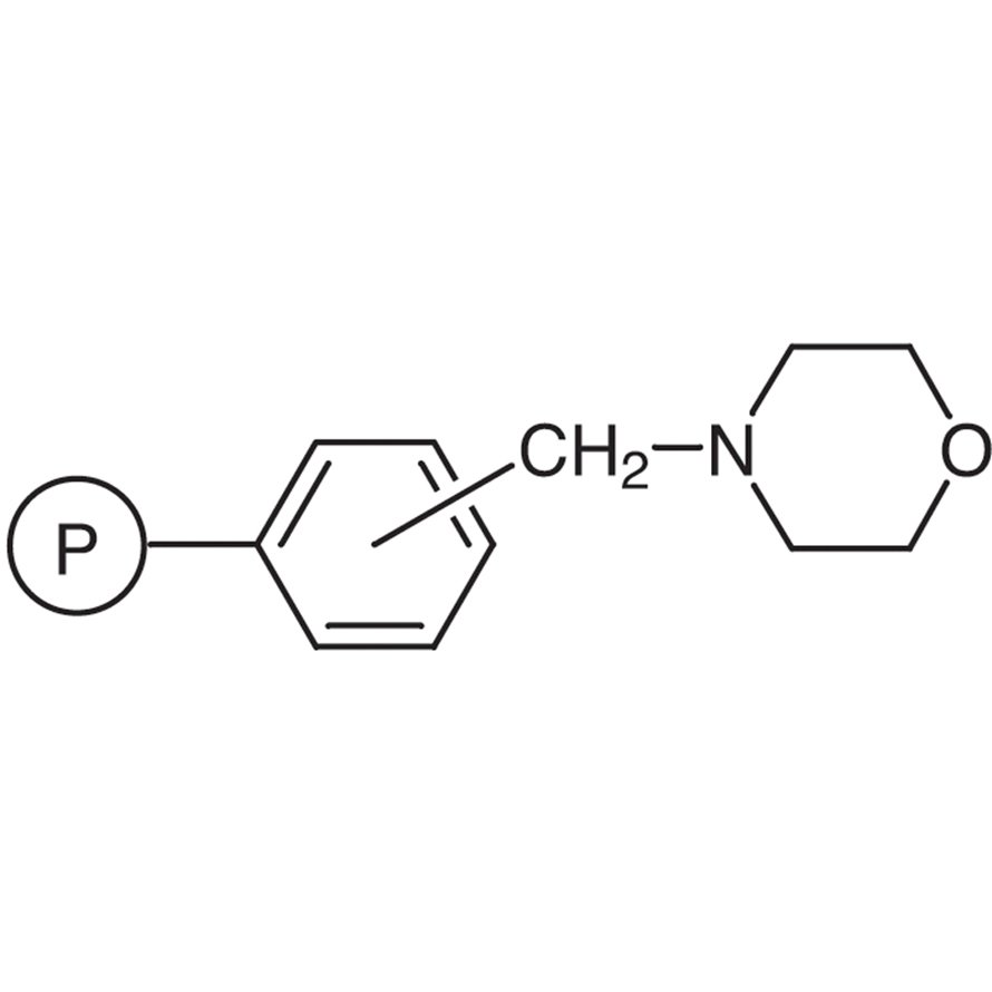 Morpholinomethyl Polystyrene Resin cross-linked with 1% DVB (50-100mesh) (2.9-3.5mmol/g)