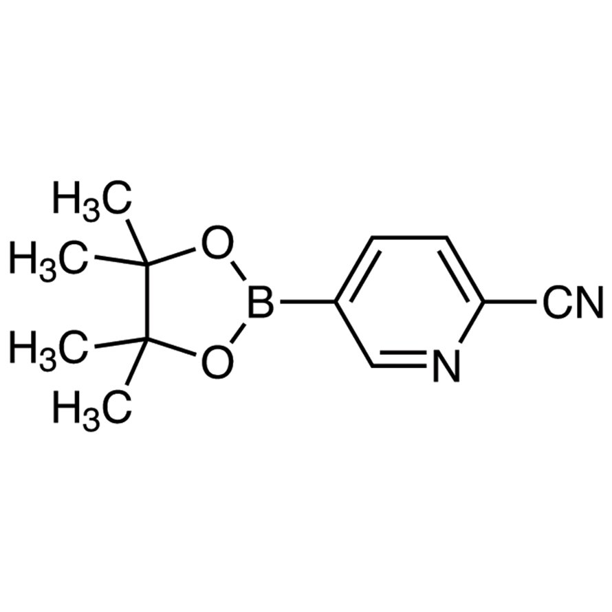 2-Cyano-5-(4,4,5,5-tetramethyl-1,3,2-dioxaborolan-2-yl)pyridine >98.0%(T) - CAS 741709-63-7