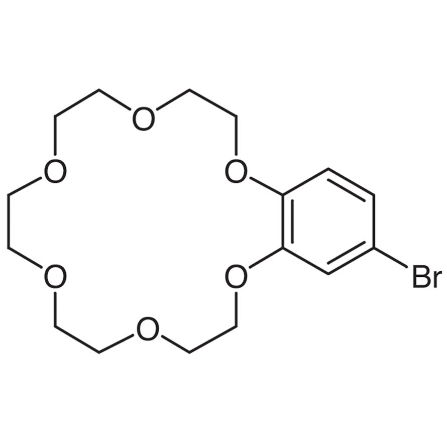4'-Bromobenzo-18-crown 6-Ether >95.0%(GC) - CAS 75460-28-5