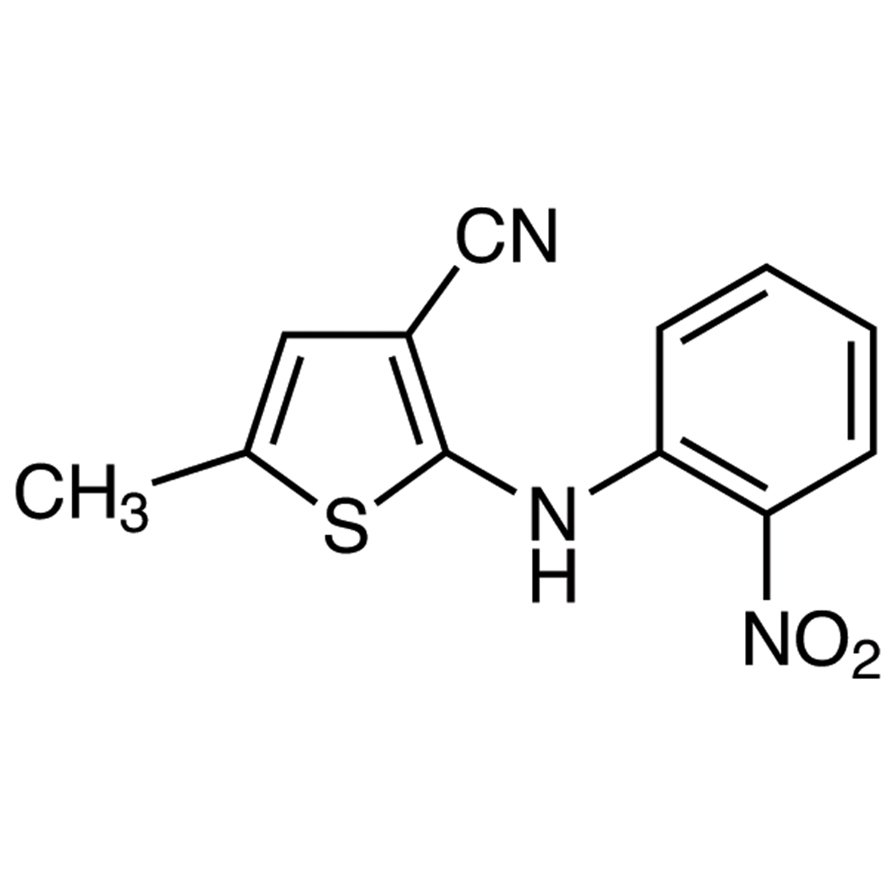 5-Methyl-2-(2-nitroanilino)-3-thiophenecarbonitrile >97.0%(GC) - CAS 138564-59-7