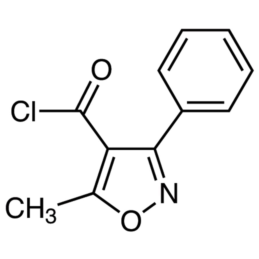 5-Methyl-3-phenylisoxazole-4-carbonyl Chloride >98.0%(GC)(T) - CAS 16883-16-2
