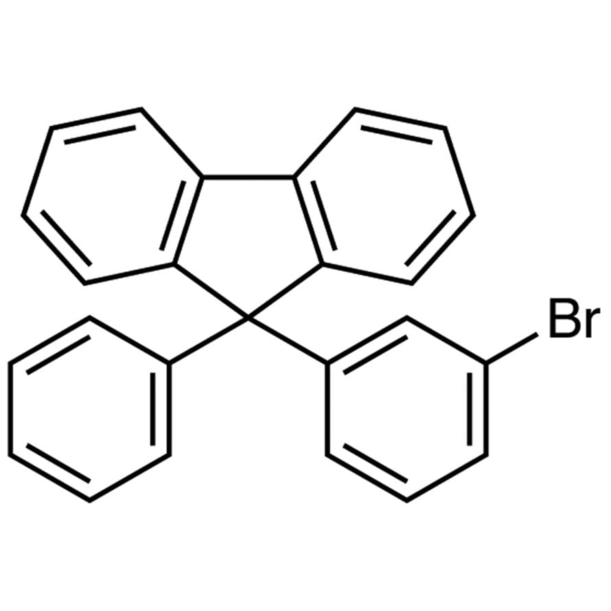 9-(3-Bromophenyl)-9-phenyl-9H-fluorene >98.0%(GC) - CAS 1257251-75-4