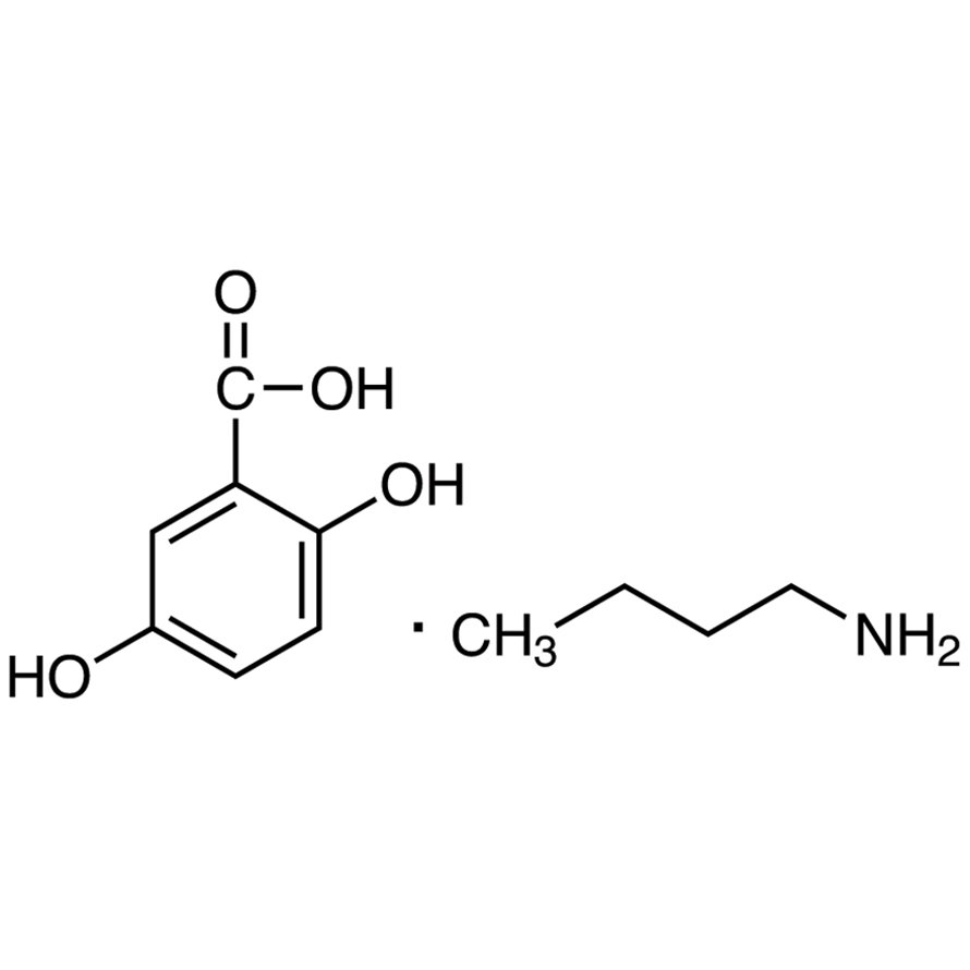 2,5-Dihydroxybenzoic Acid Butylamine Salt [Matrix for MALDI-TOF/MS] >98.0%(T)(HPLC) - CAS 666174-80-7