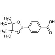 4-(4,4,5,5-Tetramethyl-1,3,2-dioxaborolan-2-yl)benzoic Acid >98.0%(GC)(T) - CAS 180516-87-4