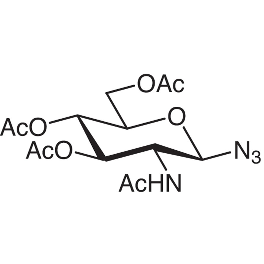 2-Acetamido-3,4,6-tri-O-acetyl-2-deoxy-β-D-glucopyranosyl Azide >98.0%(HPLC) - CAS 6205-69-2