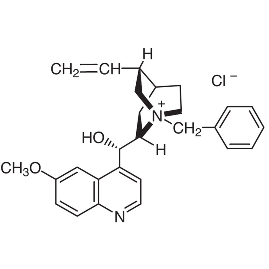 N-Benzylquinidinium Chloride [Chiral Phase-Transfer Catalyst] >98.0%(T) - CAS 77481-82-4