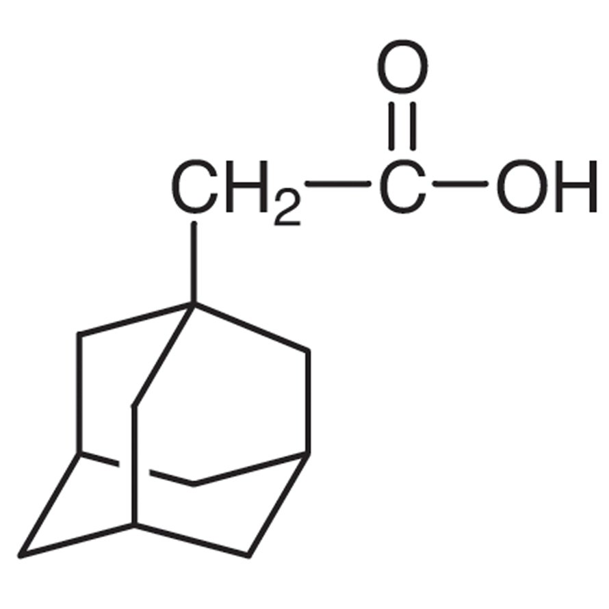 1-Adamantaneacetic Acid >99.0%(T) - CAS 4942-47-6