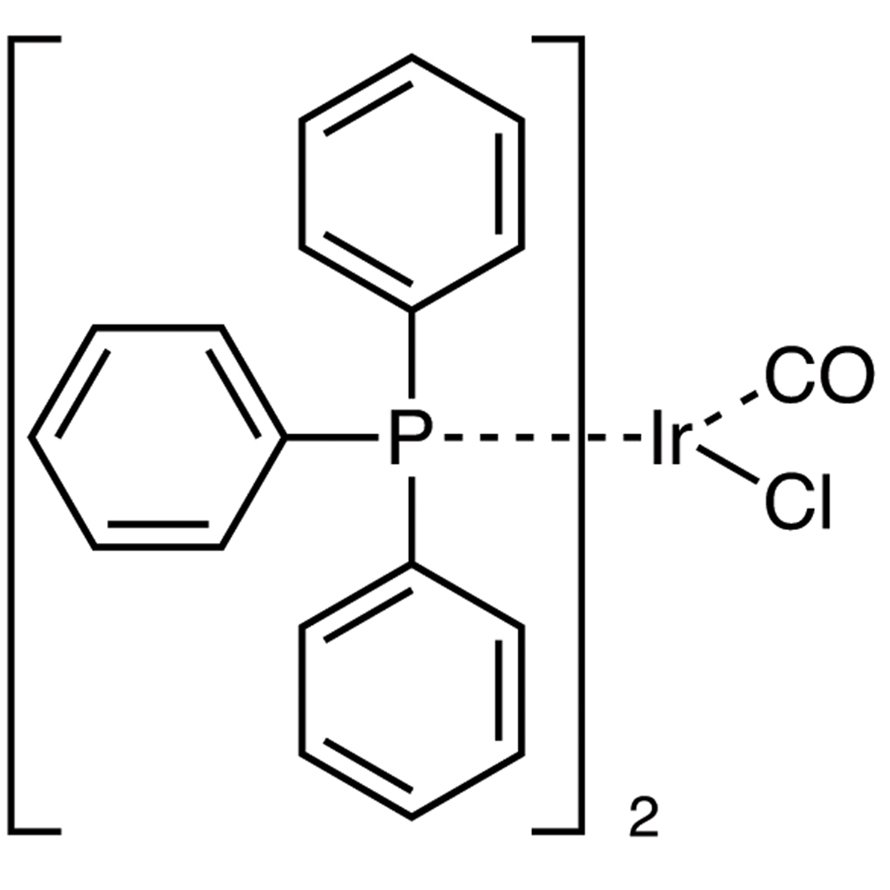 Carbonylchlorobis(triphenylphosphine)iridium(I) >95.0%(T) - CAS 14871-41-1