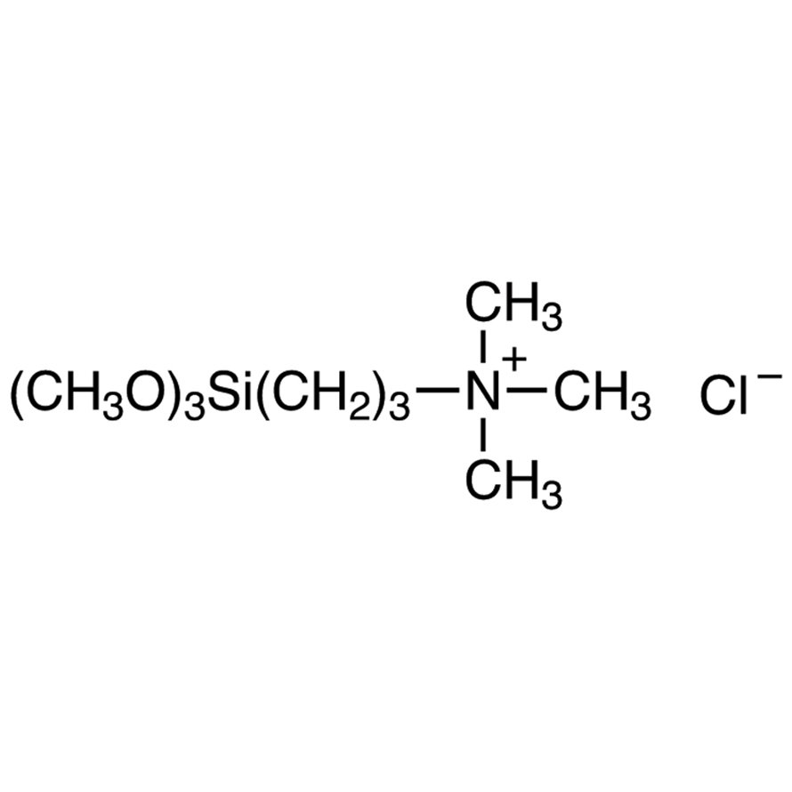 Trimethyl[3-(trimethoxysilyl)propyl]ammonium Chloride (ca. 50% in Methanol)  - CAS 35141-36-7