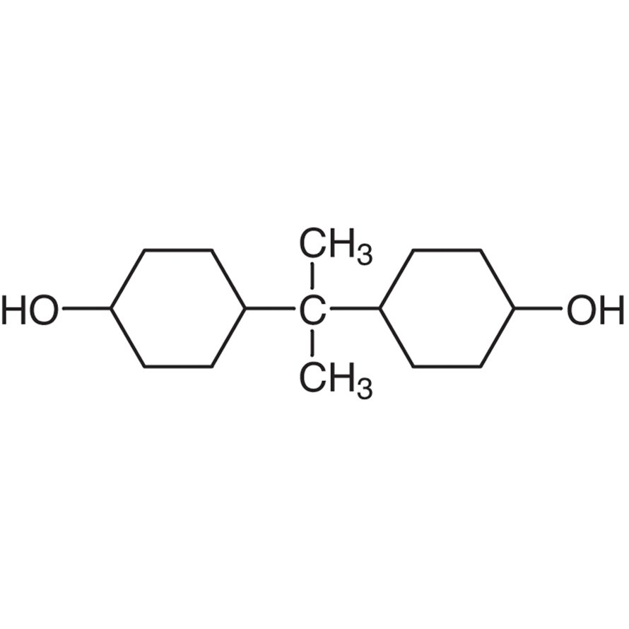 2,2-Bis(4-hydroxycyclohexyl)propane (mixture of isomers) >93.0%(GC) - CAS 80-04-6