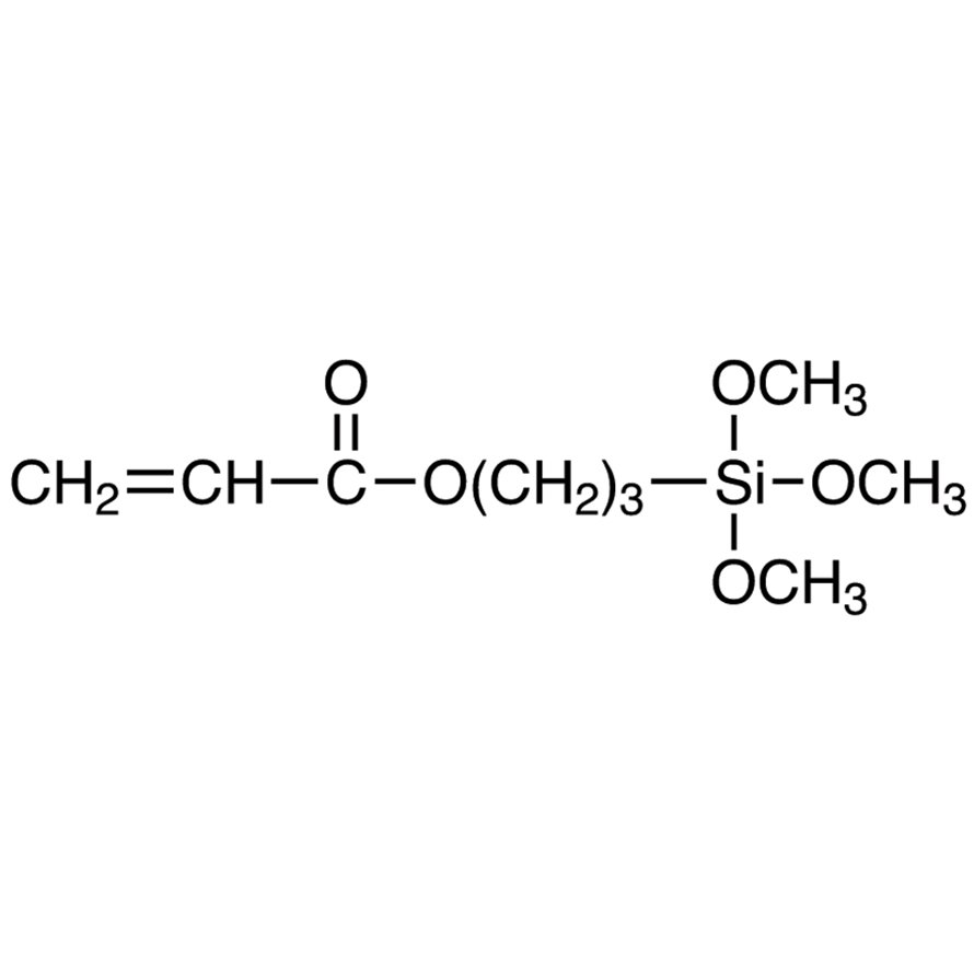 3-(Trimethoxysilyl)propyl Acrylate (stabilized with BHT) >93.0%(GC) - CAS 4369-14-6