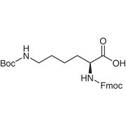 Nε-(tert-Butoxycarbonyl)-Nα-[(9H-fluoren-9-ylmethoxy)carbonyl]-L-lysine >98.0%(T)(HPLC) - CAS 71989-26-9