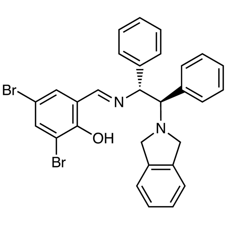 2,4-Dibromo-6-[(E)-[[(1R,2R)-2-(isoindolin-2-yl)-1,2-diphenylethyl]imino]methyl]phenol >93.0%(HPLC) - CAS 1420042-07-4