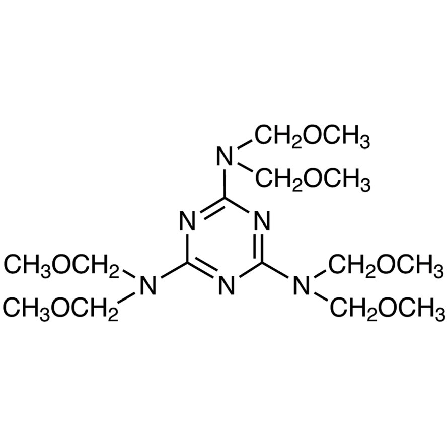 2,4,6-Tris[bis(methoxymethyl)amino]-1,3,5-triazine >98.0%(GC) - CAS 3089-11-0