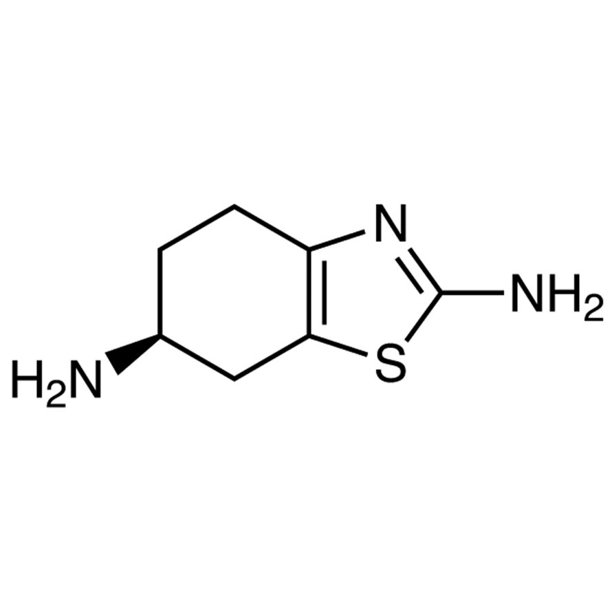 (S)-(-)-2,6-Diamino-4,5,6,7-tetrahydrobenzothiazole >98.0%(GC)(T) - CAS 106092-09-5